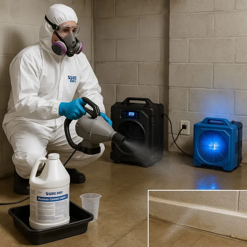 Sanitization and Odor Removal process in North Ballston Spa, NY